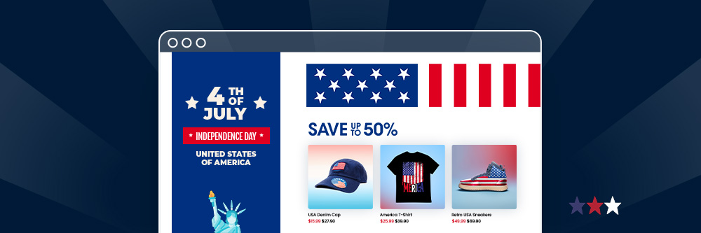 several ways to promote for 4th of July sales by Promeo